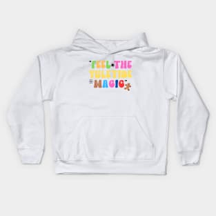 Feel the Yuletide Magic Kids Hoodie